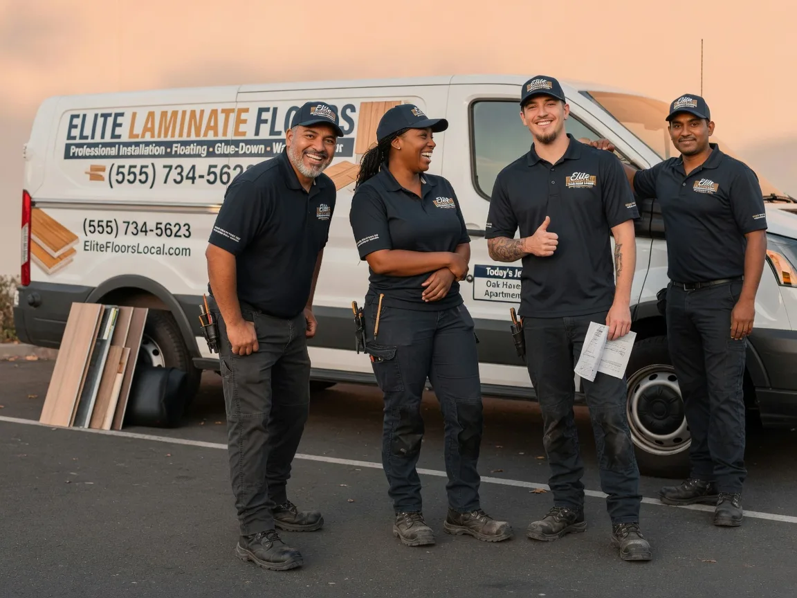 Laminate flooring installation company in Milford, MI